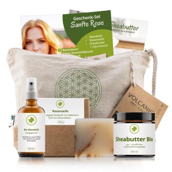 Geschenk-Set: Sanfte Rose