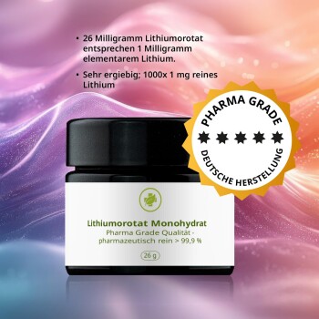 Lithium Orotat (Lithium) >99,9% Pharma Grade 26 g
