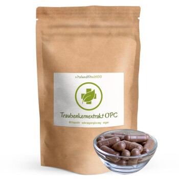 Traubenkernextrakt OPC Kapseln 60 Stück