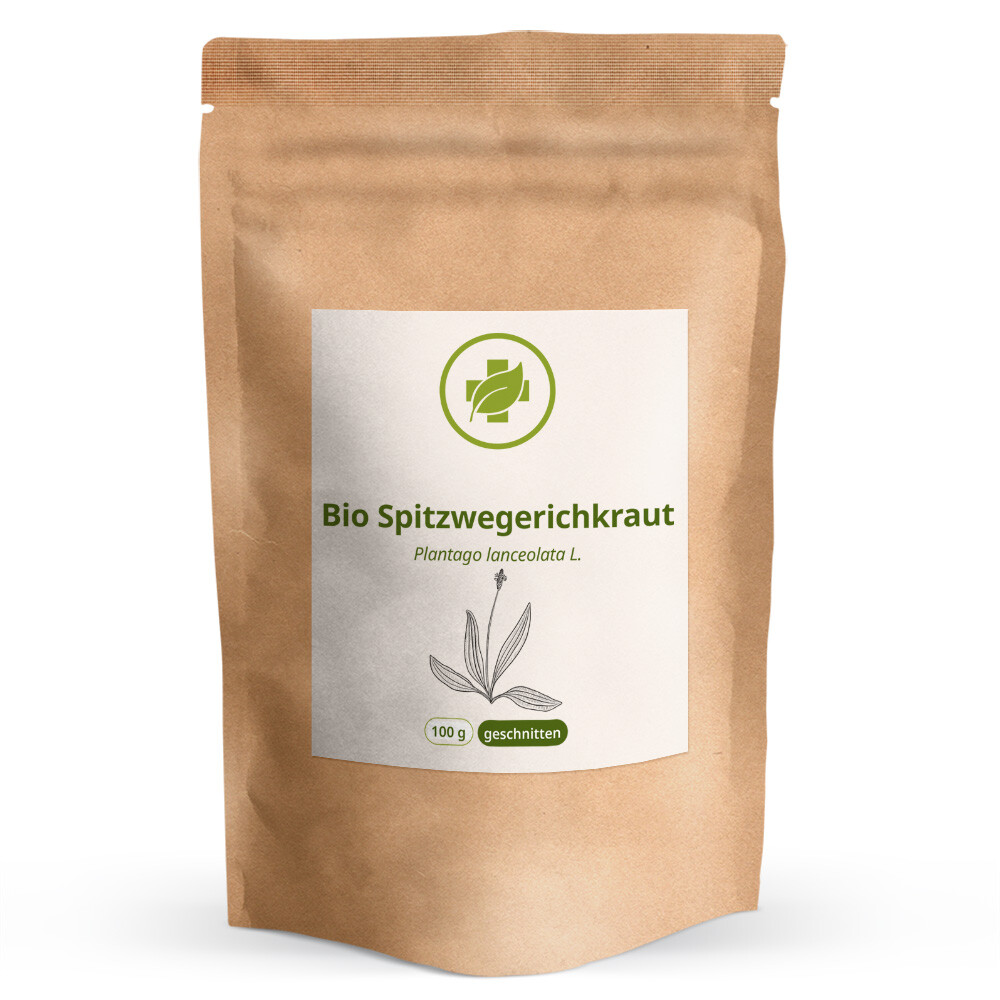 Bio Spitzwegerichkraut, geschnitten 100 g