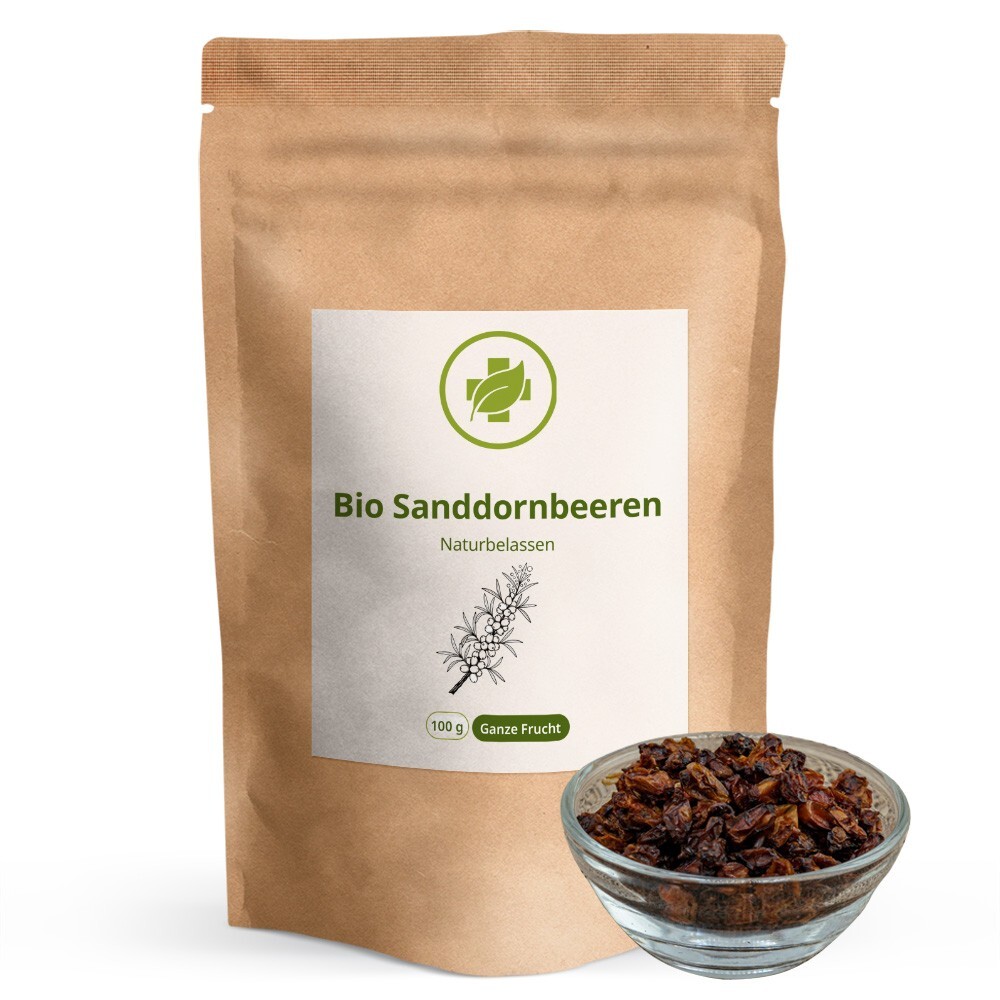 Bio Sanddornbeeren ganz 100 g