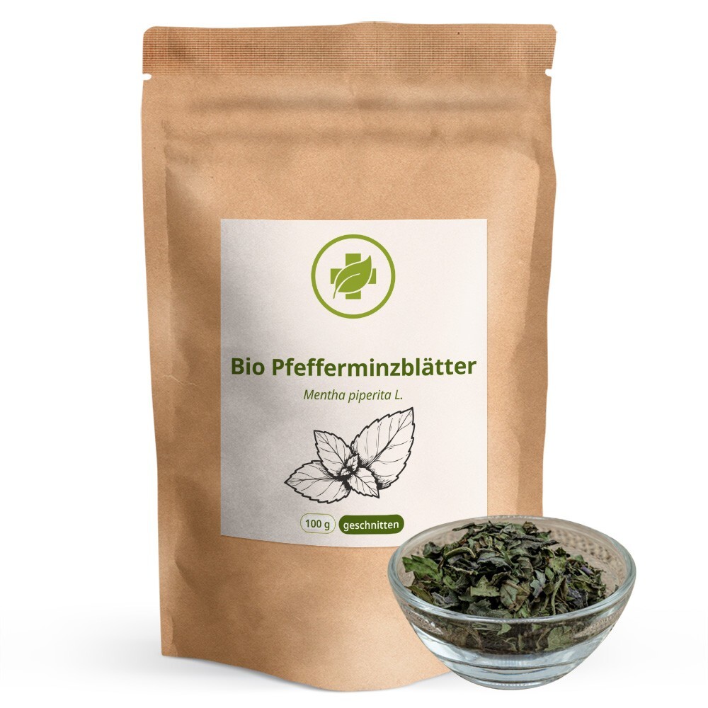 Bio Pfefferminzblätter grob geschnitten 100 g