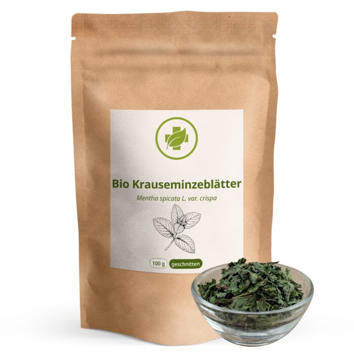 Bio Krauseminzeblätter geschnitten 100 g