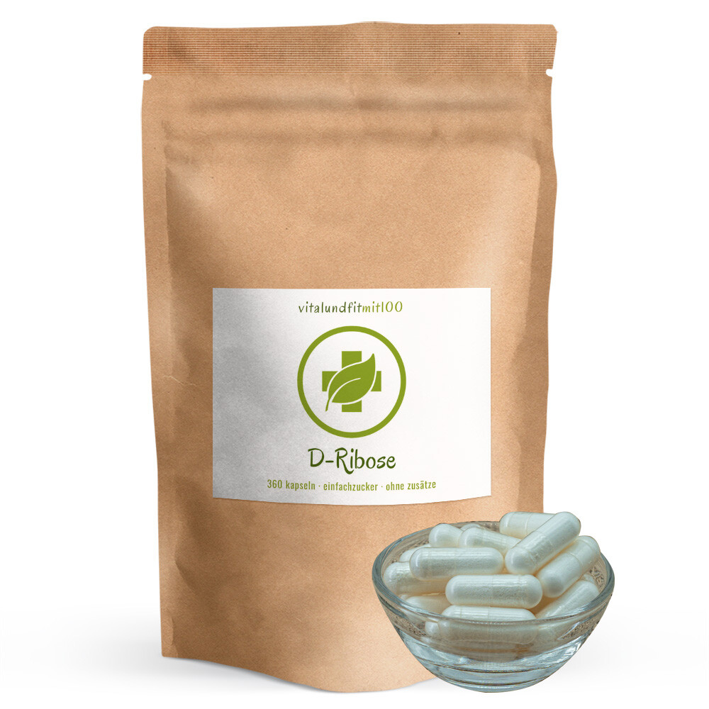 D-Ribose Kapseln 360 Stück