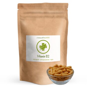 Vitamin B2 (Riboflavin) Kapseln 200 Sück