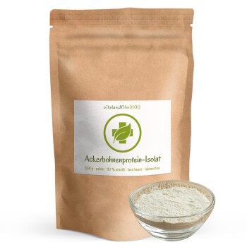 Ackerbohnenprotein-Isolat Pulver 500 g
