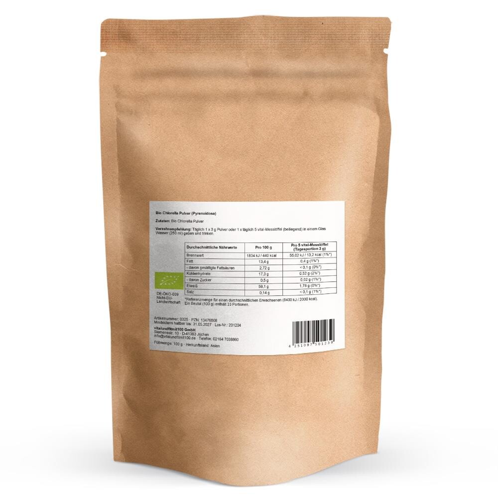 Bio Chlorella Pulver 100 g