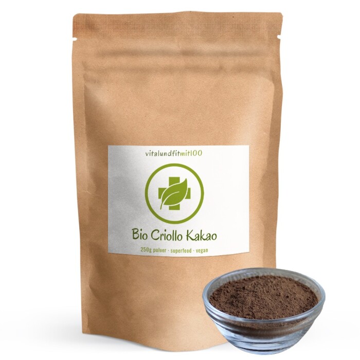 Bio Criollo Kakaopulver roh 250 g