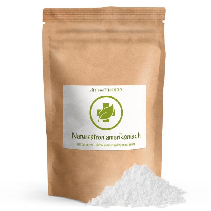 Naturnatron amerikanisch, Natriumhydrogencarbonat 1000 g