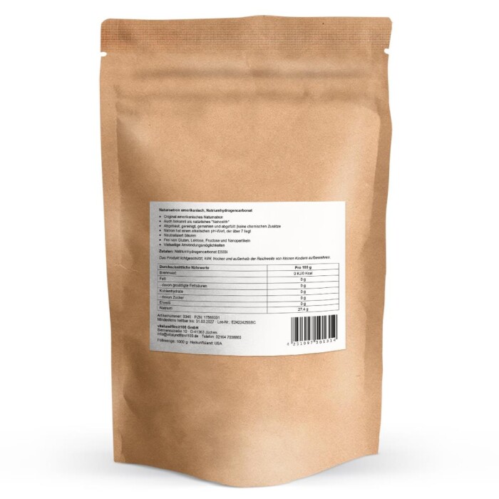 Naturnatron amerikanisch, Natriumhydrogencarbonat 1000 g