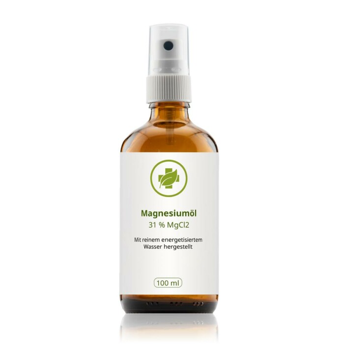 Magnesiumöl in Glasflasche inkl. Zerstäuber/Sprühkopf 100 ml
