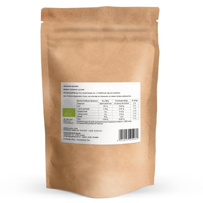 Bio Hanfsamen geschält 400 g