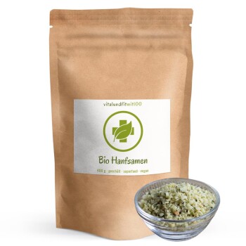 Bio Hanfsamen geschält 400 g