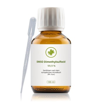 DMSO Dimethylsulfoxid 99,9 % (Ph. Eur.) in Braunglas 100 ml