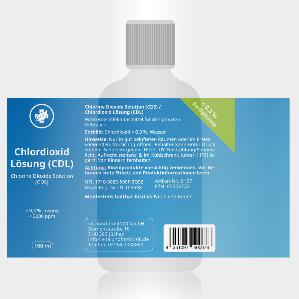 CDS/CDL in spezieller Tropferflasche