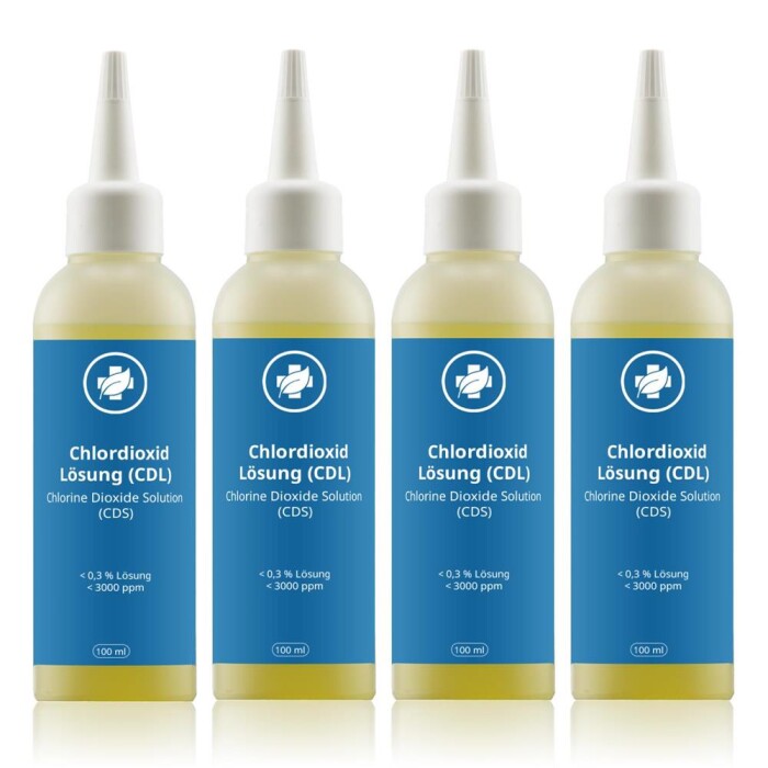 Chlordioxid Lösung CDS / CDL 0,3% 100 ml HDPE 3+1 gratis