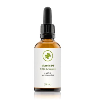 Vitamin D3 Tropfen (1.000 IE/Tropfen) 50 ml