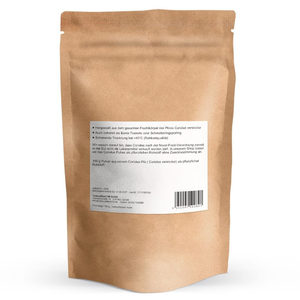 Coriolus Pulver 100 g