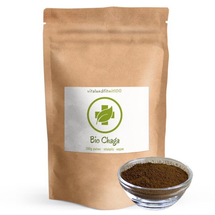 Bio Chaga Pulver 100 g