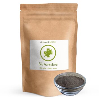 Bio Auricularia Pulver 100 g