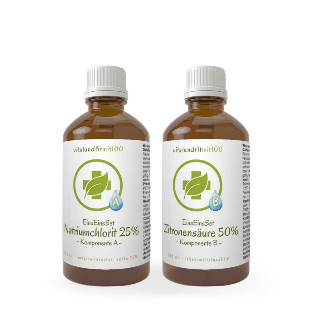 EinsEinsSet (Bestseller) [100 ml Set] Braunglas