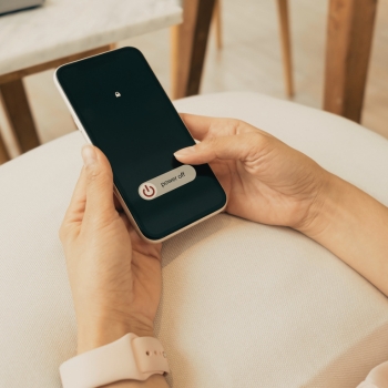 Ab 18 Uhr keine Screens mehr Handy ausschalten.